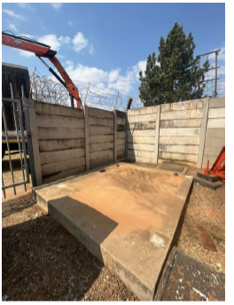 Container installed - after