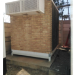 Container installed - before